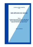 Sáng kiến kinh nghiệm THPT: Sử dụng kĩ thuật dạy học tích cực phát triển năng lực hợp tác và năng lực giải quyết vấn đề cho học sinh trong chủ đề Hệ thức lượng trong tam giác