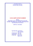 Sáng kiến kinh nghiệm THPT: Bồi dưỡng năng lực mô hình hóa toán học cho học sinh thông qua dạy học chủ đề mặt nón, mặt trụ, mặt cầu ở lớp 12