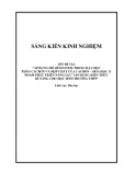 Sáng kiến kinh nghiệm THPT: Áp dụng mô hình giáo dục STEM trong dạy học phần Cacbon và hợp chất của cacbon - Hóa học 11 nhằm phát triển năng lực vận dụng kiến thức kĩ năng cho học sinh trường THPT