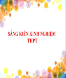 Sáng kiến kinh nghiệm THPT: Đổi mới giờ sinh hoạt lớp theo hướng phát huy tính tích cực của học sinh