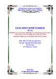 Sáng kiến kinh nghiệm THPT: Nghiên cứu đa dạng sinh học ở Vườn quốc gia Pù Mát - Ứng dụng vào dạy học địa lí địa phương cho học sinh lớp 10 ở trường THPT Con Cuông