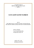 Sáng kiến kinh nghiệm THPT: Phát triển năng lực vận dụng toán học vào thực tiễn cho học sinh lớp 12 thông qua một số bài toán về chủ đề Tích phân