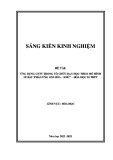 Sáng kiến kinh nghiệm THPT: Ứng dụng CNTT trong tổ chức dạy học theo mô hình 5E bài Phản ứng Oxi hóa – Khử – Hóa học 10 THPT