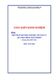 Sáng kiến kinh nghiệm THPT: Biện pháp giúp học sinh học tốt Toán 10 qua hoạt động trải nghiệm