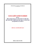 Sáng kiến kinh nghiệm THPT: Rèn luyện năng lực giải quyết vấn đề cho học sinh THPT thông qua dạy học các bài toán có nội dung thực tiễn ở lớp 11