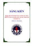 Sáng kiến kinh nghiệm THPT: Một số giải pháp nâng cao hiệu quả hoạt động nữ công tại trường THPT Anh Sơn 3 trong bối cảnh hiện nay