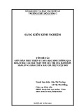 Sáng kiến kinh nghiệm THPT: Góp phần phát triển tư duy học sinh thông qua khai thác các bài toán tìm cực trị của hàm hợp, hàm ẩn và hàm chứa dấu giá trị tuyệt đối