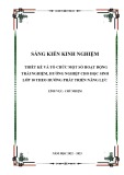 Sáng kiến kinh nghiệm THPT: Thiết kế và tổ chức một số hoạt động trải nghiệm, hướng nghiệp cho học sinh lớp 10 theo hướng phát triển năng lực