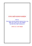 Sáng kiến kinh nghiệm THPT: Ứng dụng chuyển đổi số nhằm nâng cao hiệu quả công tác chủ nhiệm tại trường THPT Nghi Lộc 5