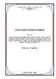 Sáng kiến kinh nghiệm THPT: Một số biện pháp phối hợp giữa tổ chức Công đoàn với Ban chuyên môn nhà trường góp phần nâng cao chất lượng dạy và học tại trường THPT Quỳnh Lưu 2