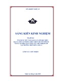 Sáng kiến kinh nghiệm THPT: Ứng dụng nền tảng quản lí lớp học hiện đại Classclap trong thực hiện chuyển đổi số nâng cao hiệu quả công tác chủ nhiệm lớp tại trường THPT Diễn Châu 4