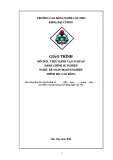 Giáo trình Thực hành tại cơ quan hành chính sự nghiệp (Nghề: Kế toán doanh nghiệp - Trình độ: Cao đẳng) - Trường Cao đẳng nghề Cần Thơ