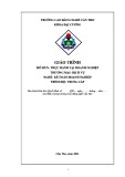 Giáo trình Thực hành tại doanh nghiệp thương mại - dịch vụ (Nghề: Kế toán doanh nghiệp - Trình độ: Trung cấp) - Trường Cao đẳng nghề Cần Thơ