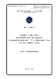 Luận án Tiến sĩ Hóa học: Nghiên cứu phân tích thành phần, cấu trúc hóa học và định lượng hợp chất có tác dụng bảo vệ gan của hai loài Bàn tay ma