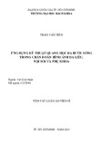 Tóm tắt Luận án Tiến sĩ Vật lý kỹ thuật: Ứng dụng kỹ thuật quang học đa bước sóng trong chẩn đoán hình ảnh da liễu, nội soi và phụ khoa