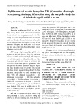 Nghiên cứu vai trò của thang điểm VIS (Vasoactive - Inotropic Score) trong tiên lượng kết cục lâm sàng xấu sau phẫu thuật tim có tuần hoàn ngoài cơ thể ở trẻ em