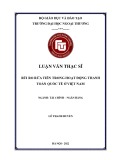 Luận văn Thạc sĩ Tài chính ngân hàng: Rủi ro rửa tiền trong hoạt động thanh toán quốc tế ở Việt Nam