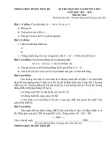 Đề thi học sinh giỏi cấp huyện môn Toán lớp 9 năm 2021-2022 có đáp án - Phòng GD&ĐT huyện Trần Đề