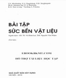 Sức bền vật liệu - Bài tập tuyển chọn (Tái bản): Phần 1