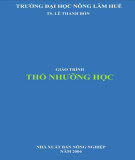 Giáo trình Thổ nhưỡng học: Phần 1 - ĐH Nông lâm Huế