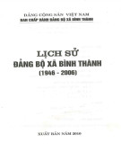 Ebook Lịch sử Đảng bộ xã Bình Thành (1946-2006): Phần 1