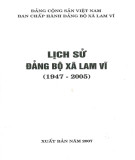 Ebook Lịch sử Đảng bộ xã Lam Vĩ (1947-2005): Phần 2