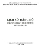 Ebook Lịch sử Đảng bộ phường Phan Đình Phùng (1954-2016): Phần 2