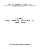 Ebook Lịch sử Đảng bộ phường Cam Giá (1946-2018): Phần 1