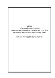 Sáng kiến kinh nghiệm THPT: Sử dụng bảng bốn ô vuông trong dạy học hoạt động viết môn Ngữ văn lớp 10 nhằm phát triển kĩ năng viết của học sinh