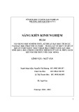 Sáng kiến kinh nghiệm THPT: Vận dụng một số hình thức, kĩ thuật dạy học tích cực vào dạy học phần nói và nghe - thảo luận về một vấn đề xã hội có ý kiến khác nhau nhằm phát triển năng lực học sinh (Bài 3, bài 6 trong Chương trình Ngữ Văn 10 THPT, Sách Kết nối tri thức với cuộc sống)