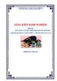 Sáng kiến kinh nghiệm THPT: Xây dựng và thực hiện một số chủ đề dạy học STEM chủ đề Trái đất và bầu trời sách chuyên đề Vật lý 10