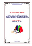 Sáng kiến kinh nghiệm THPT: Một số giải pháp giảm căng thẳng, nâng cao hiệu quả học tập cho HS THPT Trường THPT Nghi Lộc 2