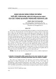 Đánh giá khả năng phòng trừ bệnh thối gốc thân khoai lang do Rhizoctonia solani của các chủng xạ khuẩn trong điều kiện nhà lưới