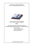 Sáng kiến kinh nghiệm THPT: Phát triển năng lực cho học sinh người dân tộc thiểu số khi dạy học tác phẩm Chiếc thuyền ngoài xa của Nguyễn Minh Châu