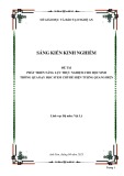 Sáng kiến kinh nghiệm THPT: Phát triển năng lực thực nghiệm cho học sinh thông qua dạy học STEM Hiện tượng quang điện