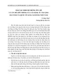 Đào tạo theo hệ thống tín chỉ và vấn đề liên thông của văn bằng tú tài cộng hai năm của quốc tế sang cao đẳng Việt Nam