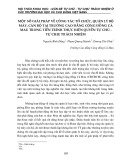 Một số giải pháp về công tác tổ chức, quản lý bộ máy, cán bộ tại trường Cao đẳng Cộng đồng Cà Mau trong tiến trình thực hiện quyền tự chủ - tự chịu trách nhiệm