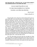 Vài suy nghĩ về quyền tự chủ tự chịu trách nhiệm ở các trường đại học, cao đẳng địa phương