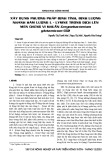 Xây dựng phương pháp định tính, định lượng nhanh hàm lượng L - lysine trong dịch lên men chủng vi khuẩn Corynebacterium glutamicum CG2