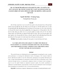 Yếu tố ảnh hưởng đến khả năng đáp ứng nhu cầu thông tin kế toán quản trị chi phí, doanh thu và kết quả kinh doanh tại doanh nghiệp xây dựng niêm yết trên thị trường chứng khoán Việt Nam