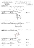 Đề thi giữa học kì 1 môn Toán lớp 12 năm 2022-2023 có đáp án - Trường THPT Nam Trà My