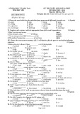 Đề thi tuyển sinh vào lớp 10 môn Tiếng Anh năm 2023-2024 có đáp án - Sở GD&ĐT Phú Yên