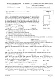 Đề thi thử môn Vật lý  lớp 11 năm 2022-2023 (Lần 1) - Trường THPT Kim Sơn B