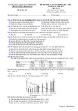 Đề thi thử môn Địa lý lớp 11 năm 2022-2023 (Lần 1) - Trường THPT Kim Sơn B
