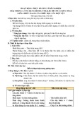 Giáo án Toán lớp 8 - Hoạt động thực hành và trải nghiệm, Hoạt động 6: Ứng dụng định lý Thalès để ước lượng tỉ lệ giữa chiều ngang và chiều dọc của một vật (Sách Chân trời sáng tạo)