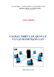 Giáo trình Cài đặt, thiết lập, quản lý và vận hành mạng LAN - Trường Trung cấp Tháp Mười