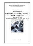 Giáo trình Nguyên lí chi tiết máy (Nghề: Cơ điện tử - Trình độ: Cao đẳng) - Trường Cao đẳng nghề Ninh Thuận