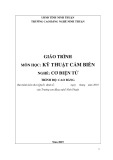 Giáo trình Kỹ thuật cảm biến (Nghề: Cơ điện tử - Trình độ: Cao đẳng) - Trường Cao đẳng nghề Ninh Thuận