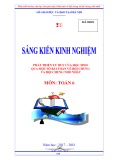 Sáng kiến kinh nghiệm THCS: Phát triển tư duy của học sinh qua một số bài toán về bội chung và bội chung nhỏ nhất