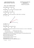 Đề thi giữa học kì 1 môn Toán lớp 7 năm 2022-2023 - Phòng GD&ĐT TP. Bắc Ninh